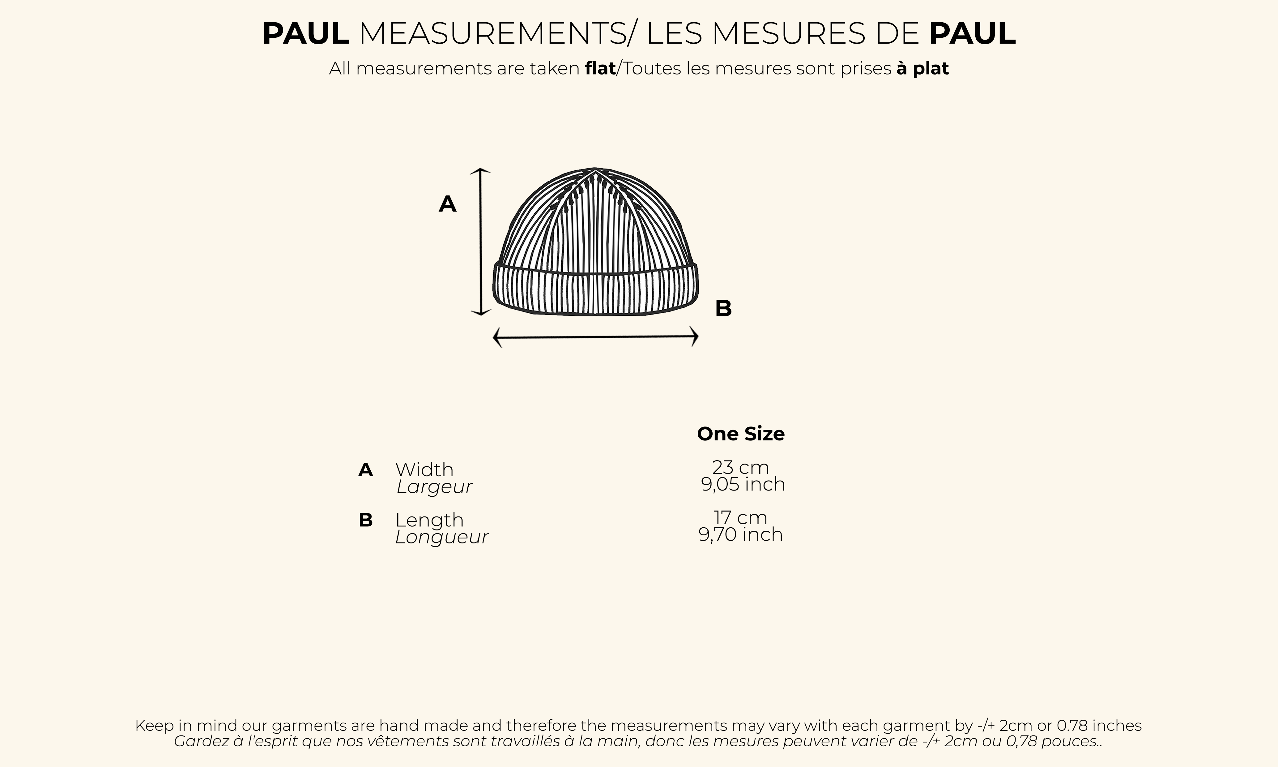 measurements