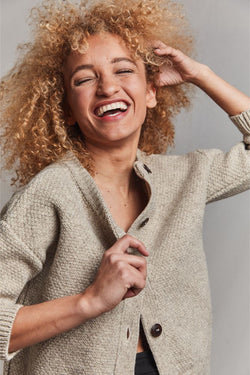 SÉRAPHINE Wool Cardigan