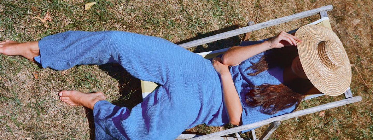 Vêtements et accessoires bleu cyan