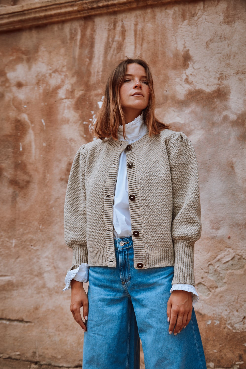 Pull Manche Bouffante Tricot PULL MANCHE BOUFFANTE