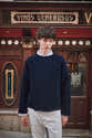 Cardigan Homme Tricoté Bleu Marine - Col V, Manches Longues, Grande Taille - Pull Chic Et Confortable - 5